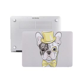 Mcstorey Macbook Pro ile Uyumlu M1 M2 Hard Case A1706 08 A1989 A2159 A2251 A2289 A2338 Dog02 Kılıf