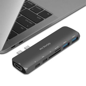 Mcstorey Type-c Dönüştürücü Hdmı 4k Uhd Adaptör Yüksek Veri Transferi Destekli Dual Girişli
