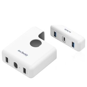 Mcstorey USB Çoğaltıcı Çoklayıcı USB-C Şarj Aleti Kılıfı 2xUSB3.0 USB-C 61W A1718 USB-C 87W A1719