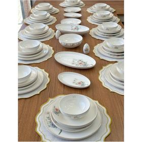 MD Mimoza 55 Parça 12 Kişilik Mimoza Yemek Takımı