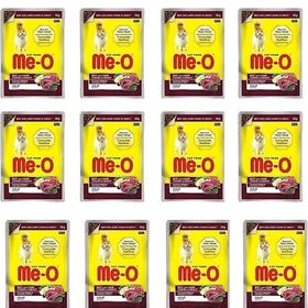 Me-O 12x80 GR Pouch Gravy Sığır ve Kuzu Etli Yetişkin Kedi Konservesi
