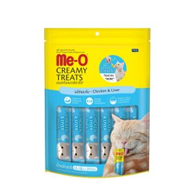 Me-O 20x15 gr Creamy Tavuk & Ciğer Kedi Ödülü