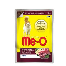 Me-O 24x80 gr Dana Etli Kedi Pouch Konservesi