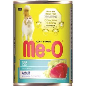 Me-O 400 gr Adult Jöle İçerisinde Ton Balıklı Yetişkin Kedi Konservesi
