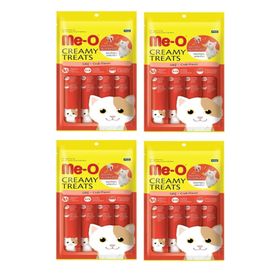 Me-O 4x15 gr 4'lü Paket Creamy Treats Yengeçli Krem Kedi Ödül Maması