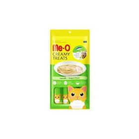 Me-O 4x15 gr Creamy Treats Sarı Yüzgeçli Orkinos Balıklı Ek Besin Kedi Ödülü