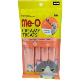 Me-O 4x15 gr Creamy Treats Somonlu Ek Besin Kedi Ödülü