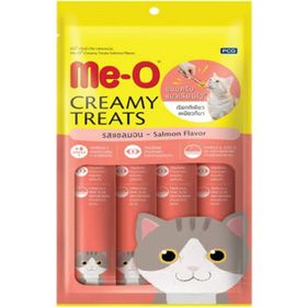 Me-O 4x15 gr Creamy Treats Somonlu Krem Kedi Ödülü