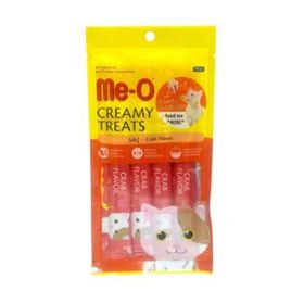 Me-O 4x15 gr Creamy Treats Yengeçli Krem Kedi Ödülü