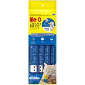 Me-O 4x15 gr Karışık Sıvı Kedi Ödülü