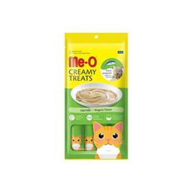 Me-O 4x15 gr Kremalı Mavi Yüzgeçli Orkinos Balıklı Kedi Sıvı Ödül Maması