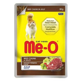 Me-O 80 gr Dana Etli Parça Etli ve Jöleli Yaş Kedi Maması