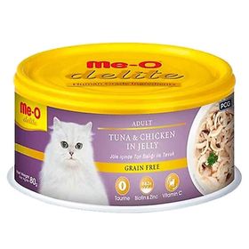 Me-O 80 gr Delite Ton Balık ve Tavuklu Tahılsız Kedi Konservesi