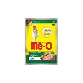 Me-O 80 gr Sos İçinde Tavuk Etli Yetişkin Kedi Konservesi