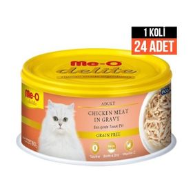 Me-O 80 gr Sos İçinde Tavuk Etli Yetişkin Kedi Konservesi