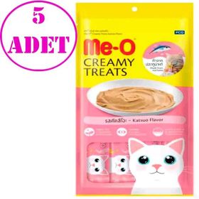 Me-O Çizgili Orkinos Balıklı 5 Adet 4x15 gr Kedi Ödül Maması