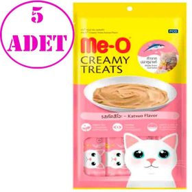 Me-O Çizgili Orkinos Balıklı 5 Adet 4x15 gr Kedi Ödül Maması