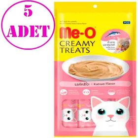 Me-O Çizgili Orkinos Balıklı 5 Adet 4x15 gr Kedi Ödül Maması