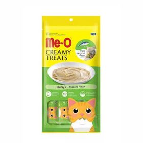 Me-O Creamy Mavi Yüzgeçli Orkinos Balıklı Yetişkin 4x15 gr Kedi Ödülü