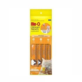 Me-O Creamy Tavuklu Ve Bal Kabaklı Yetişkin 4x15 gr Kedi Ödülü