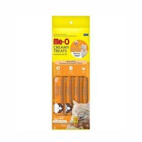 Me-O Creamy Tavuklu Ve Bal Kabaklı Yetişkin 4x15 gr Kedi Ödülü