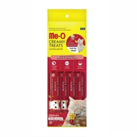 Me-O Creamy Ton Balıklı Ve Domatesli Yetişkin 4x15 gr Kedi Ödülü