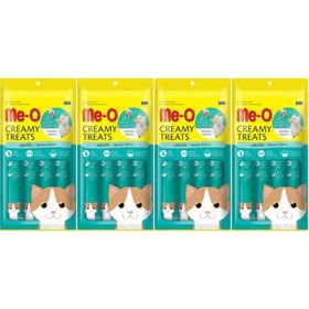 Me-O Creamy Treats 60 gr (4x15 gr) Kurutulmuş Ton Balığı Ek Besin ve Kedi Ödülü