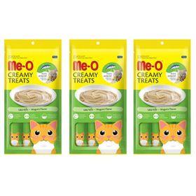 Me-O Creamy Treats Mavi Yüzgeçli Orkinos Balıklı 3 Adet 4x15 gr Sıvı Kedi Ödül Maması
