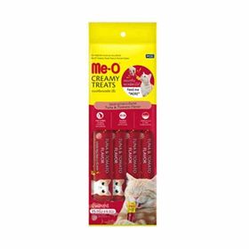 Me-O Creamy Treats Ton Balıklı ve Domatesli 60 gr Sıvı Kedi Ödül Maması