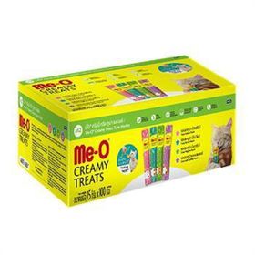Me-O Creamy Tuna Medley Ton Balığı Yetişkin 100x15 gr Kedi Sıvı Ödülü