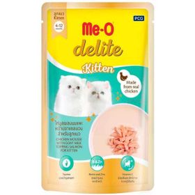 Me-O Delite Pouch Kitten Tavuklu 70 GR Yavru Kedi Konservesi