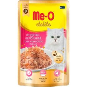 Me-O Delite Pouch Palamut ve Ton Balıklı 70 GR Kedi Konservesi