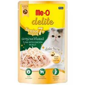 Me-O Delite Pouch Senior Ton Balıklı 70 GR Yaşlı Kedi Konservesi
