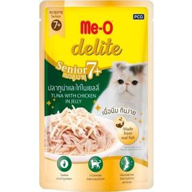 Me-O Delite Pouch Senior Ton Balıklı 70 GR Yaşlı Kedi Konservesi