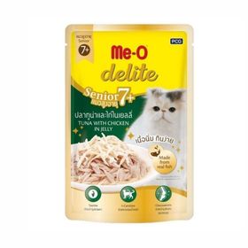 Me-O Delite Pouch Senior Ton Balıklı 70 GR Yaşlı Kedi Konservesi