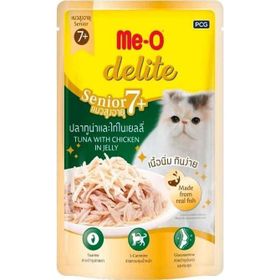 Me-O Delite Pouch Senior Ton Balıklı 70 GR Yaşlı Kedi Konservesi