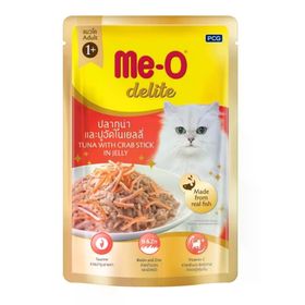 Me-O Delite Pouch Ton Balığı ve Yengeç 70 gr Kedi Konservesi