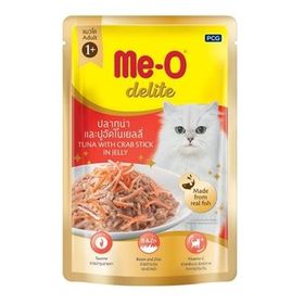 Me-O Delite Pouch Ton Balığı ve Yengeç 70 gr Kedi Konservesi