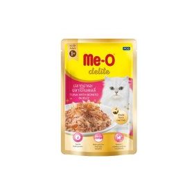 Me-O Delite Pouch Ton Balıklı ve Palamutlu 70 gr Yetişkin Kedi Konservesi