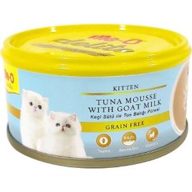 Me-O Delite Ton Balık ve Keçi Sütü Tahılsız Konserve Yavru 12x80 gr Kedi Maması
