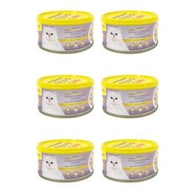 Me-O Delite Ton Balık ve Tavuklu Tahılsız Konserve Yetişkin 6x80 gr Kedi Maması
