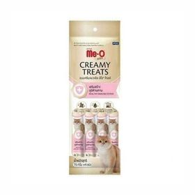 Me-O Gold Creamy Treats Ton Balıklı ve Turna Yemişli 60 gr 4x15 gr Ek Besin ve Kedi Ödülü