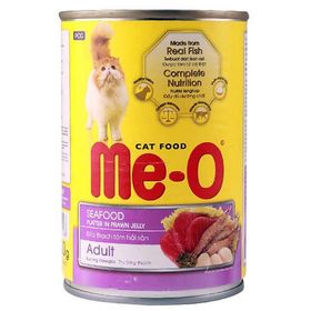 Me-O Jelly Jöle İçinde Deniz Ürünleri ve Karidesli 400 gr Kedi Konservesi