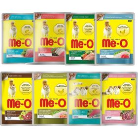 Me-O Karışık Islak 12x80 gr Kedi Maması
