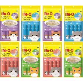 Me-O Karışık Sıvı 8 Adet 4x15 gr Yetişkin Kedi Ödülü