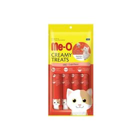 Me-O Kremalı Yengeçli Özel 4x15 gr Kedi Sıvı Ödül Maması
