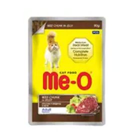 Me-O L-Cartine Tavuklu Pouch Kısırlaştırılmış Yetişkin 12x80 gr Kedi Yaş Maması
