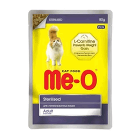 Me-O Pouch Yaş Kısırlaştırılmış 80 gr Kedi Maması