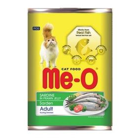 Me-O Sardalyalı Karides Soslu 400 gr Yetişkin Kedi Konservesi