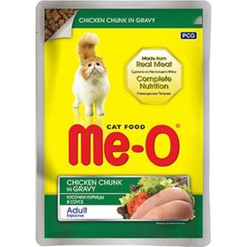 Me-O Tavuklu 12x80 gr Kedi Pouch Konservesi